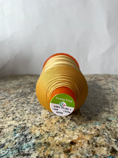 Goldenrod Bonded Nylon Thread