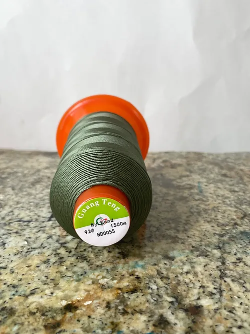 Green Bonded Nylon Thread