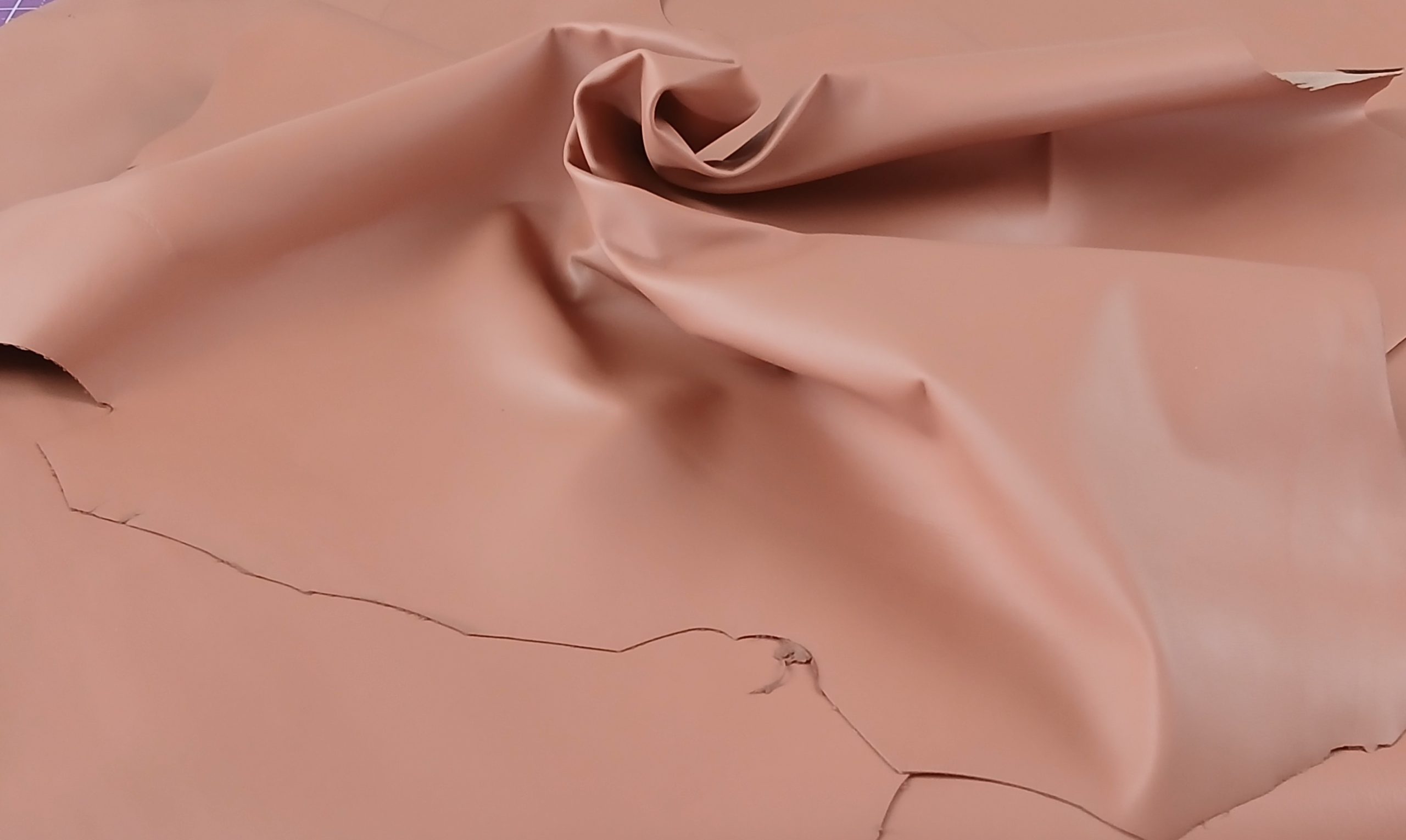 Premium Italian Lambskin Soft Peach 5.5ft