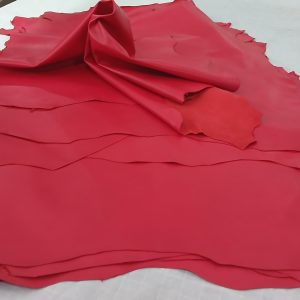 DIOR RED FIRM ITALIAN LAMBSKIN 3 OZ 6-7ft