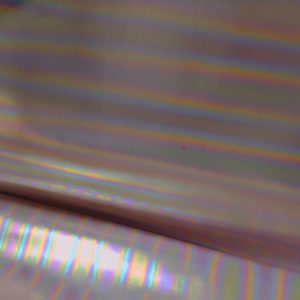 HOLOGRAPHIC PINK STRIPE ITALIAN CALF 2 OZ 5-6ft