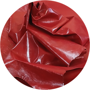 ITALIAN THIN CALF 1 OZ RED BLAZE 5-7 FT