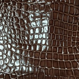 CACAO TORTOISE CROC ITALIAN CALF SIDE 2 OZ