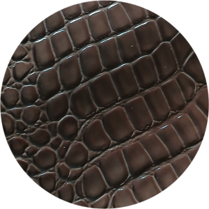 TOASTED TORTOISE CROC ITALIAN CALF SIDE 2 OZ