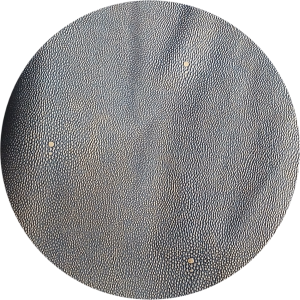 NAVY METALLIC GOLD SHAGREEN 3OZ QUARTER