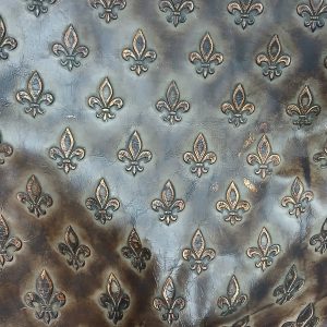 FLEUR DE LIS SABLE BRONZE QUARTER 2/3 OZ