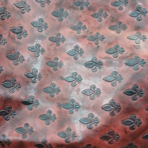 Custom Candy Apple Fleur de Lis