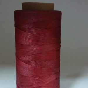 burgandy wax thread