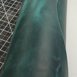 ITALIAN CALFSKIN PULL UP TURQUOISE 5/6 OZ QUARTER