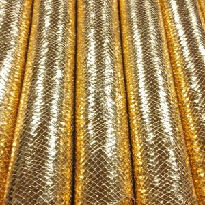 GOLD SNAKE ON ITALIAN LAMBSKIN 3-4 FT