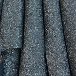 ITALIAN GUNMETAL GLITTER LAMB 3OZ 5-7FT