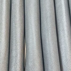 PEWTER GLITTER LAMB 3 OZ LEATHER 5-6 ft