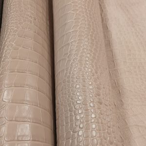 ITALIAN KHAKI CREME SOFT CROC 2 OZ SIDE