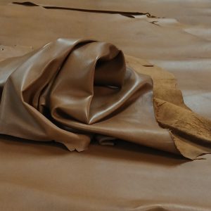 ITALIAN LAMB AGED SADDLE GLOVE TAN 2 OZ SOFT 6 FT