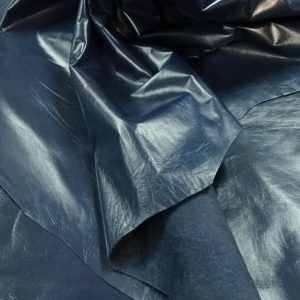 NAVY BABY CALF HIDE 11-12 FT 1 OZ